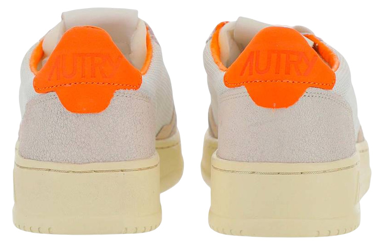 (W) AUTRY Low-Top Lace-Up 'White Orange' 圖 4