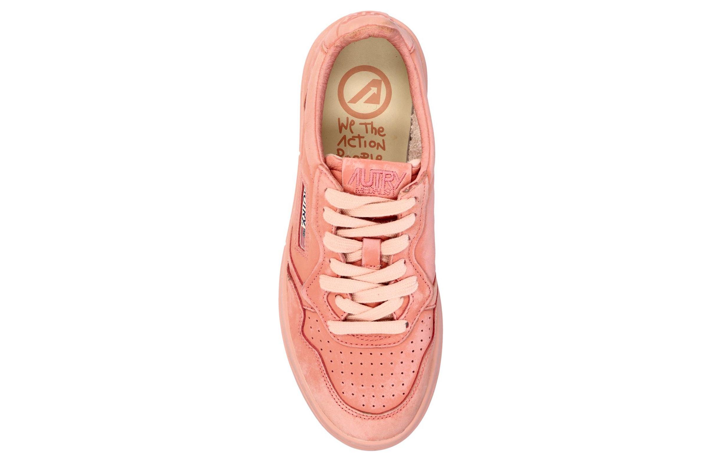 (W) AUTRY Low-Top Sneaker 'Orange Fashion' 圖 4