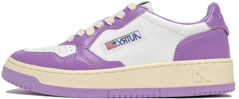 (Women) AUTRY Low-Top Sneaker 'White Purple' AULW-WB43 (Women) AUTRY Low-Top Sneaker 'White Purple' AULW-WB43
