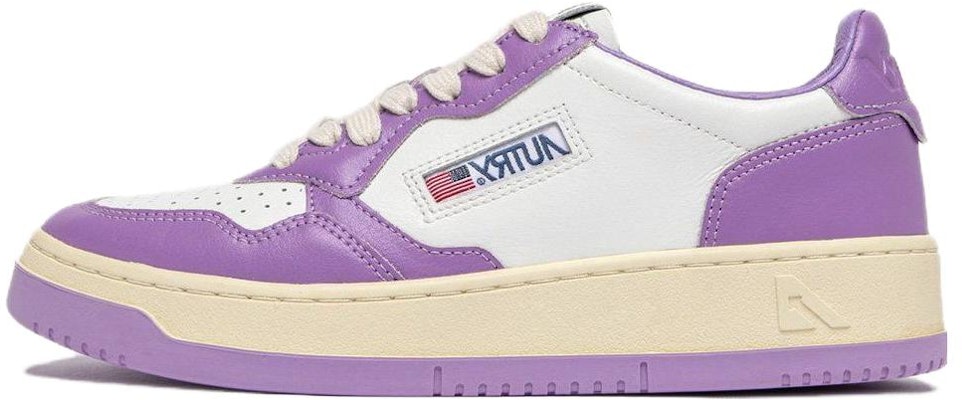 (Women) AUTRY Low-Top Sneaker 'White Purple' AULW-WB43 Buy (Women) AUTRY Low-Top Sneaker 'White Purple' AULW-WB43