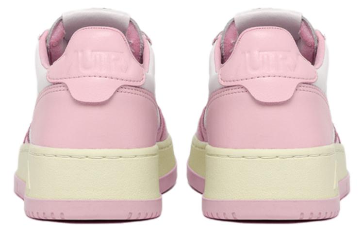 Shop AUTRY 皮革 舒适百搭 低筒 板鞋 女款 粉色