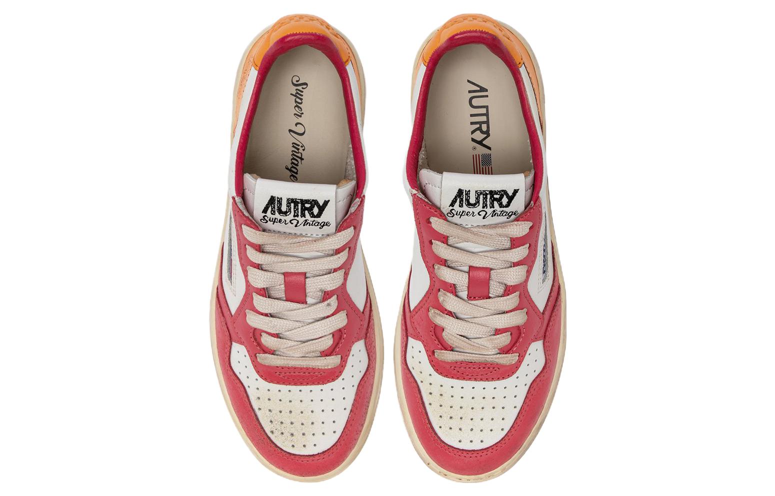 (W) AUTRY Low 'White Pink Orange' 圖 3