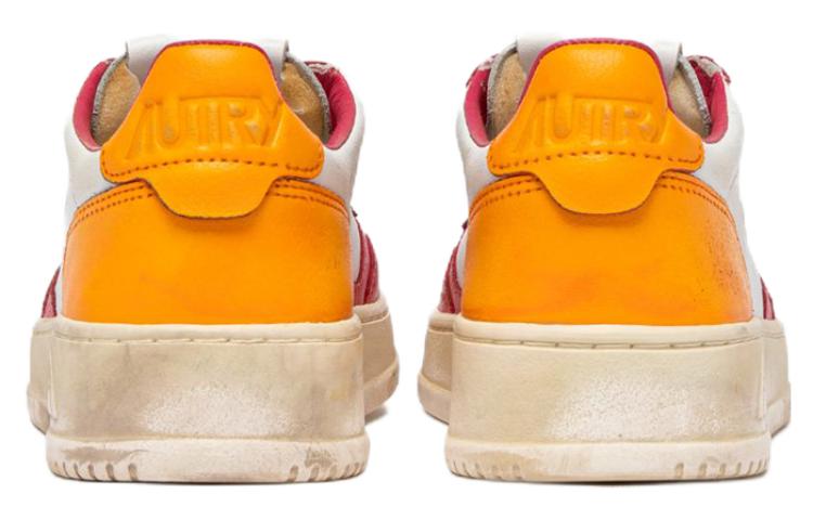 (W) AUTRY Low 'White Pink Orange' 圖 4