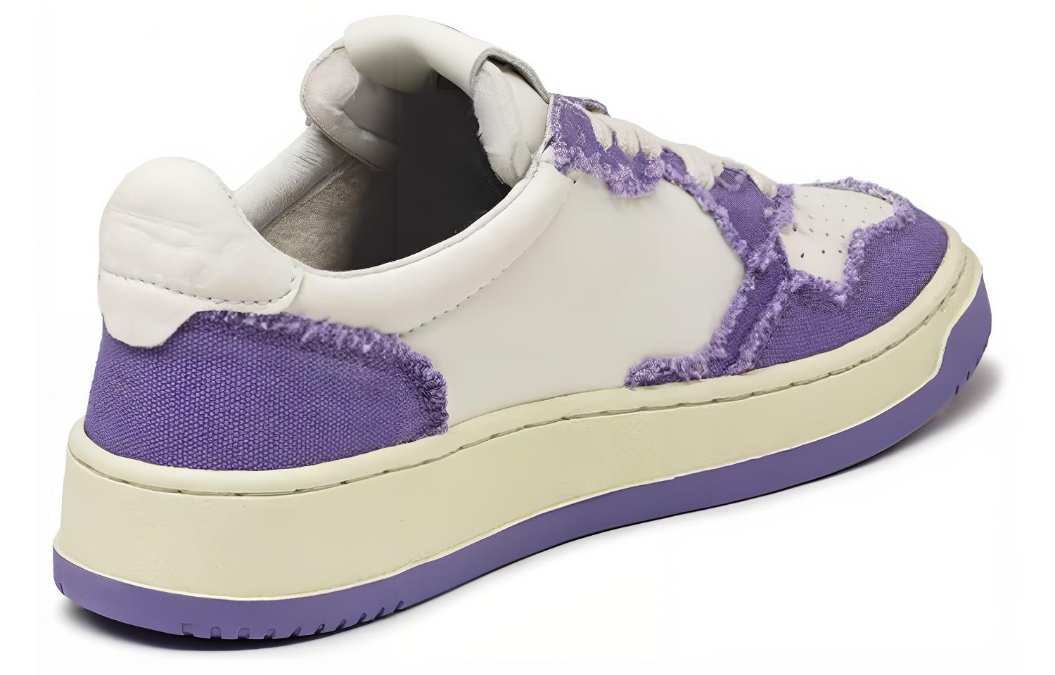 (W) AUTRY Low Leather 'White Purple' 圖 4