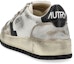 Shop (Women) AUTRY Low Super Vintage Mesh Sneakers 'White Black' AVLW-MS09