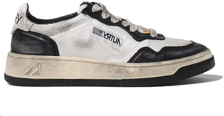 (W) AUTRY 超级复古网面运动鞋 '白黑' 低帮 AVLW-MS10 Order (W) AUTRY 超级复古网面运动鞋 '白黑' 低帮 AVLW-MS10