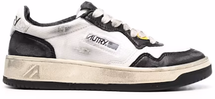 (Women) AUTRY Low Super Vintage Mesh Sneakers AVLW-MS10 'White Black' AVLWMS10 (Women) AUTRY Low Super Vintage Mesh Sneakers AVLW-MS10 'White Black' AVLWMS10