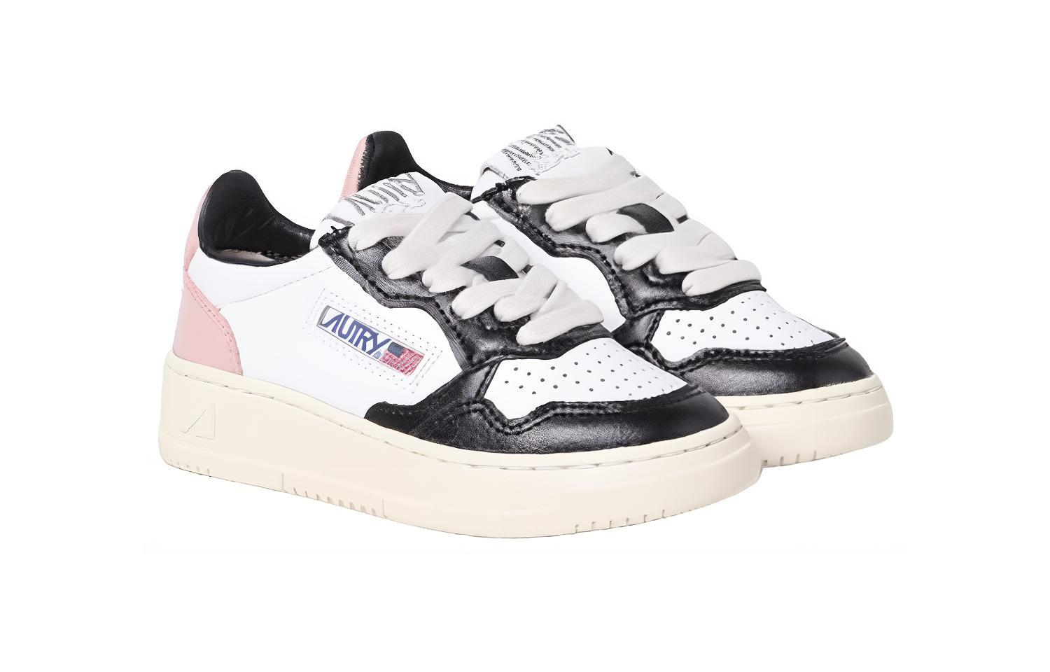(W) AUTRY Low Top 'Black White Pink' 圖 2