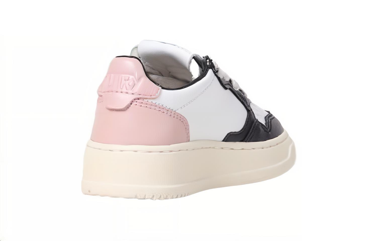 (W) AUTRY Low Top 'Black White Pink' 圖 4