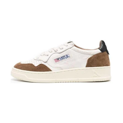 (W) AUTRY Low Top 'Brown White'