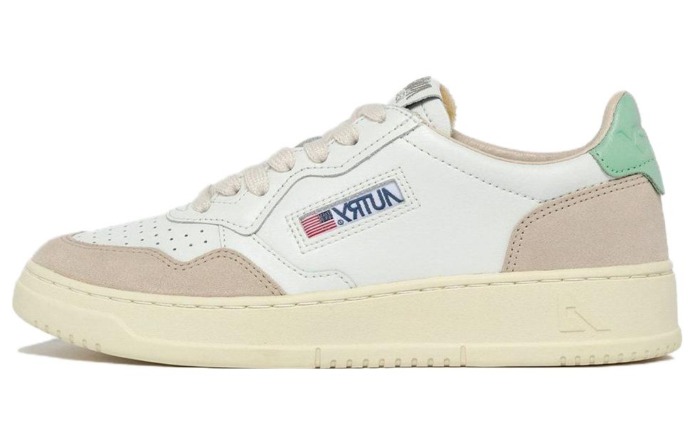 Buy (W) AUTRY Low Top 'Cream Light Green' Sepatu Sneakers AULW-LS67