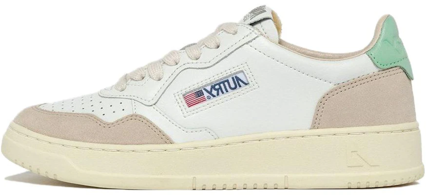 (W) AUTRY Low Top 'Cream Light Green' Sepatu Sneakers AULW-LS67 Buy (W) AUTRY Low Top 'Cream Light Green' Sepatu Sneakers AULW-LS67