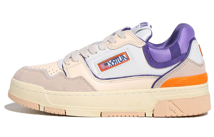 (W) AUTRY Low Top 'Distressed Light Brown'