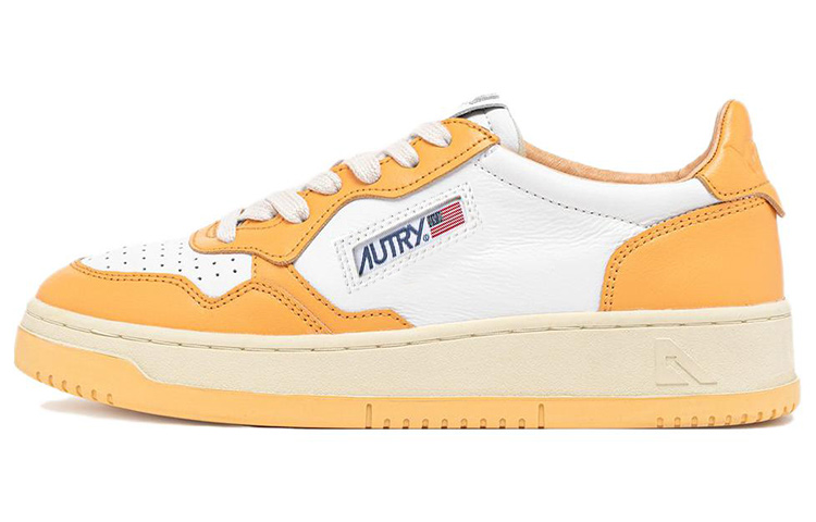 (Women) AUTRY Low Top 'Orange' AULW-WB32