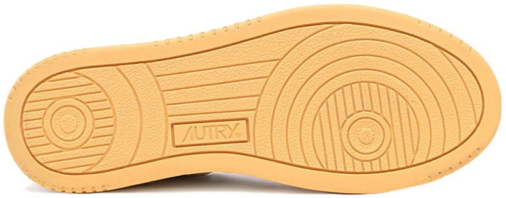 AUTRY 皮革 圓頭平底繫帶 低幫 板鞋 女款 橙色 Purchase AUTRY 皮革 圓頭平底繫帶 低幫 板鞋 女款 橙色