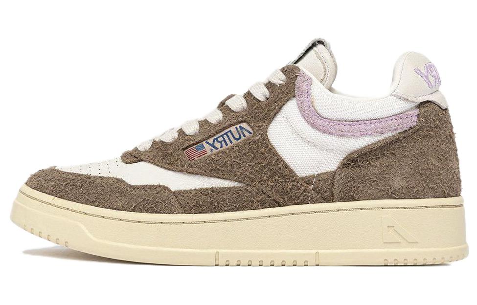 (W) AUTRY Low Top 'White Brown Fashion'