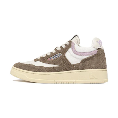 (W) AUTRY Low Top 'White Brown Fashion'