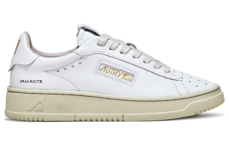 (W) AUTRY Dallas Low Leather 'White' 圖 2