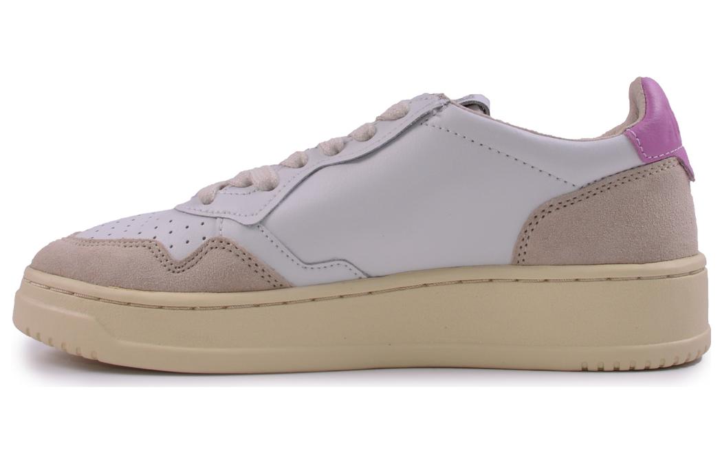 (W) AUTRY Low Top 'White Pink'