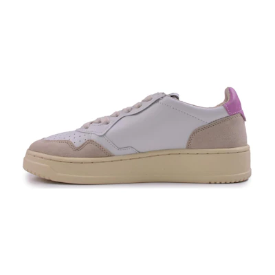 (W) AUTRY Low Top 'White Pink'