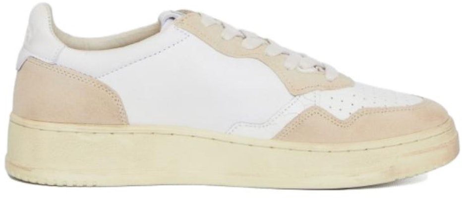 (Women) AUTRY Medalist Leather Low "Game Set Match" White Beige AULW-WC06 Order (Women) AUTRY Medalist Leather Low "Game Set Match" White Beige AULW-WC06