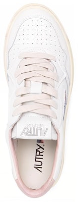 (W) AUTRY Sepatu Rendah Kulit 'Putih Pink' AULW-BB52 Shop (W) AUTRY Sepatu Rendah Kulit 'Putih Pink' AULW-BB52