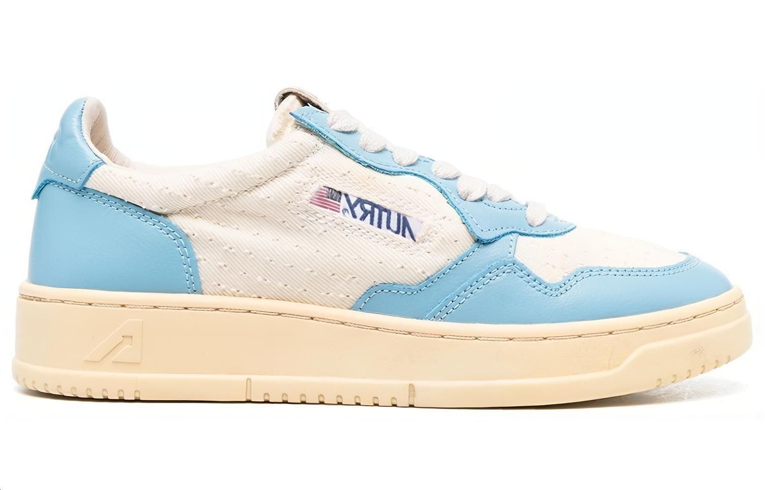 (W) AUTRY Low Top Logo Patch 'Blue White' 圖 2