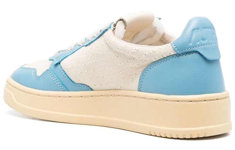 (W) AUTRY Low Top Logo Patch 'Blue White' 圖 4