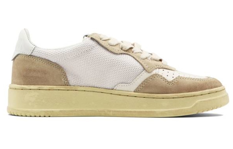 (W) AUTRY Low Top Sneaker 'White Brown' 圖 2