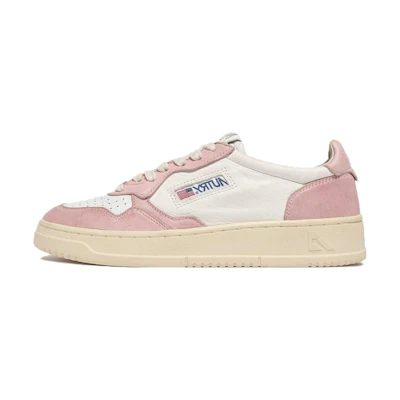 (W) AUTRY Low Top Sneaker 'White Pink'