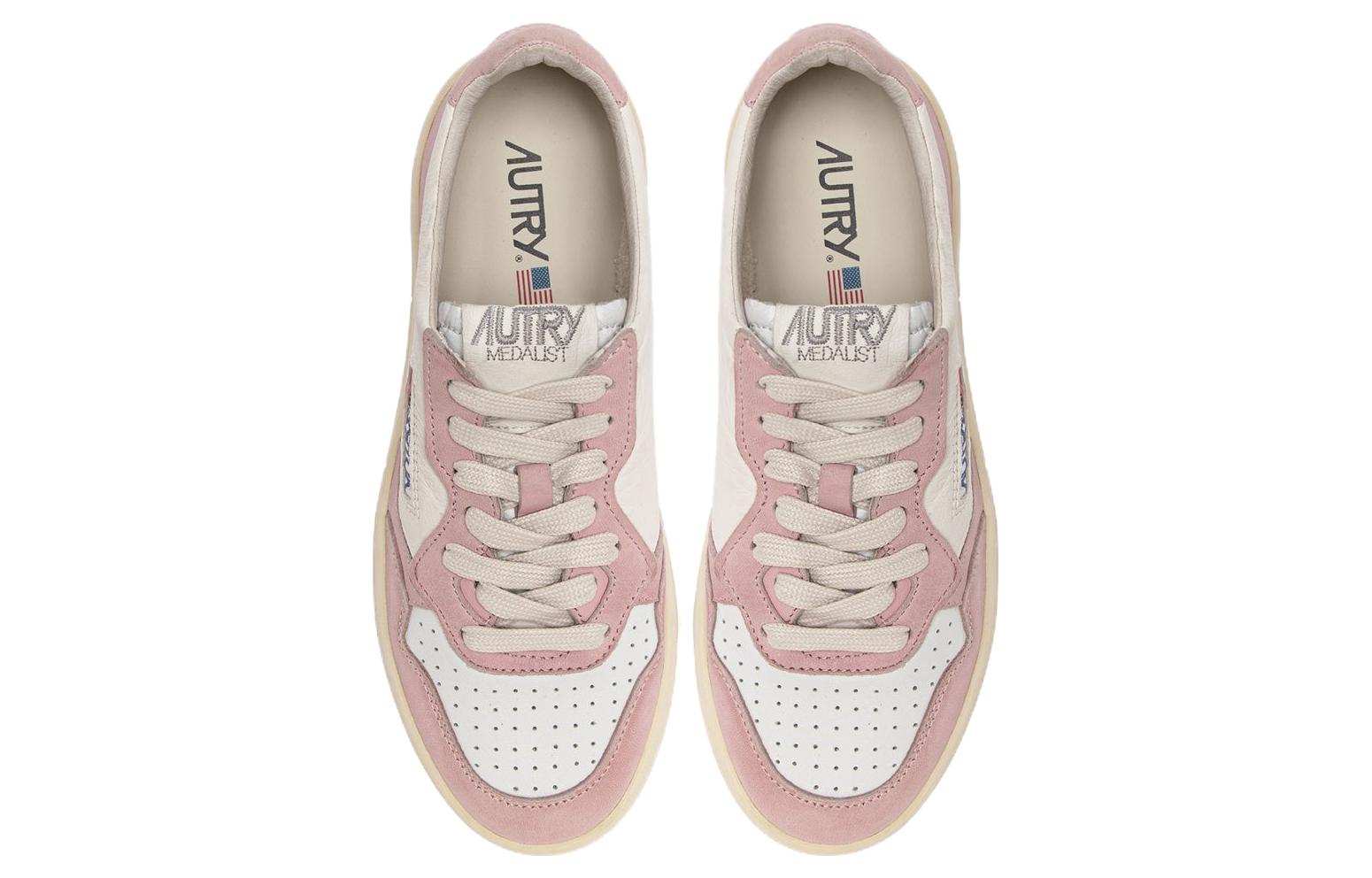 (W) AUTRY Low Top Sneaker 'White Pink' 圖 3