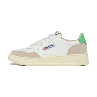 (W) AUTRY Medalist 'Beige Green Low Top'