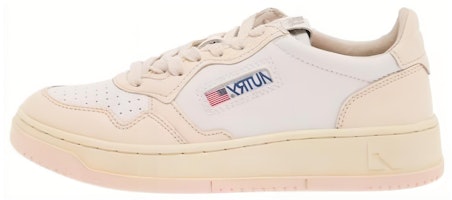 (Women) AUTRY Medalist 'Pink Leather Low-Top' AULW-WB28 (Women) AUTRY Medalist 'Pink Leather Low-Top' AULW-WB28