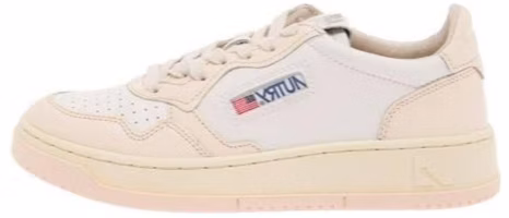 (Women) AUTRY Medalist 'Pink Leather Low-Top' AULW-WB28 (Women) AUTRY Medalist 'Pink Leather Low-Top' AULW-WB28