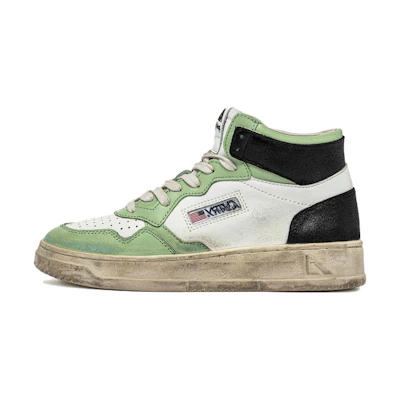 (W) AUTRY Medalist High 'Black White Green'