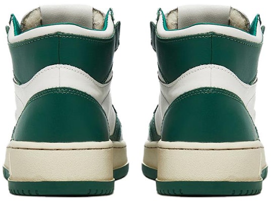 (W) AUTRY Medalist Mid Leather Sneakers Dua Nada 'Putih Hijau' AUMW-WB03 Shop (W) AUTRY Medalist Mid Leather Sneakers Dua Nada 'Putih Hijau' AUMW-WB03