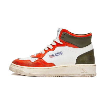 (W) AUTRY Medalist High 'White Orange Green'