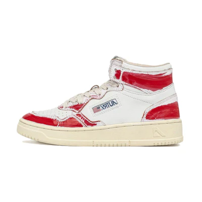 (W) AUTRY Medalist High 'White Red'