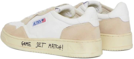 Shop (W) AUTRY Medalist Kulit Rendah "Game Set Match" Putih Beige AULW-WC06