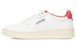 (Women) AUTRY Medalist Leather Low 'Sport White Red' AULW-SP01 (Women) AUTRY Medalist Leather Low 'Sport White Red' AULW-SP01