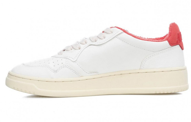Lookbook (W) オートリー メダリストLow 白/赤 AULW-SP01