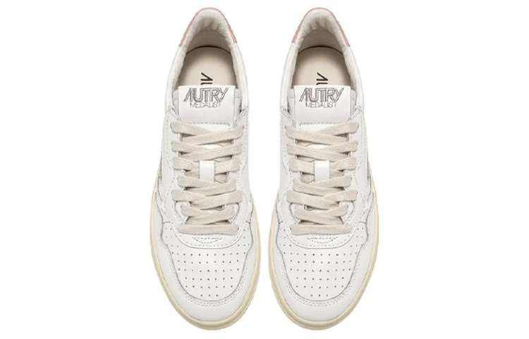 Lookbook (W) AUTRY Medalist Kulit Rendah 'Putih Pink' AULW-LL16