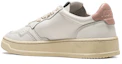 Shop (W) AUTRY Medalist Cuir Bas ''Blanc Rose'' AULM-LL16
