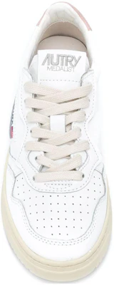 (W) AUTRY Medalist Kulit Rendah 'Putih Merah Jambu' AULM-LL16 Shop (W) AUTRY Medalist Kulit Rendah 'Putih Merah Jambu' AULM-LL16