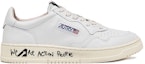 Order (W) AUTRY Medalist Leather Low 'We Are Action People - Putih' AULW-LD06