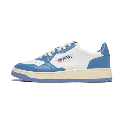 (W) AUTRY Medalist Leather Low White Niagara