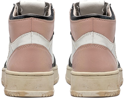 (W) 오트리 메달리스트 미드 빈티지 화이트 핑크 블랙 (Autry Medalist Mid Vintage White Pink Black) AVMW-SV01 Shop (W) 오트리 메달리스트 미드 빈티지 화이트 핑크 블랙 (Autry Medalist Mid Vintage White Pink Black) AVMW-SV01