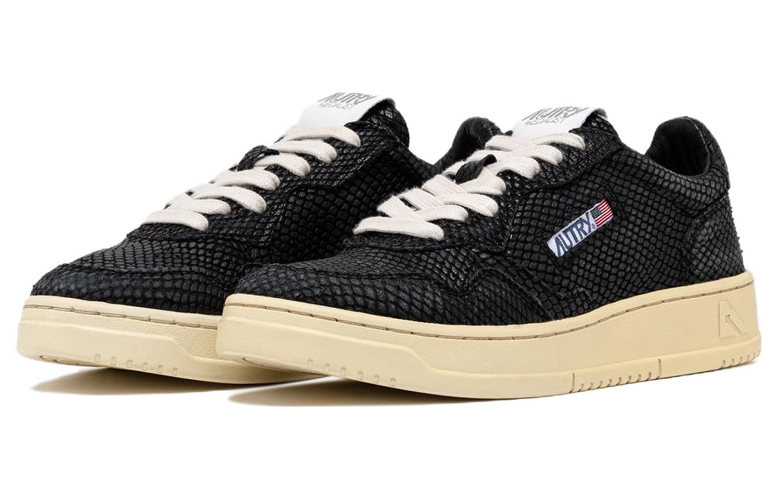 (W) AUTRY Medalist Low 'Black Leather' 圖 2