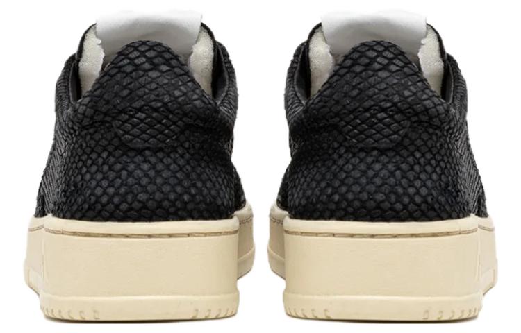 (W) AUTRY Medalist Low 'Black Leather' 圖 4