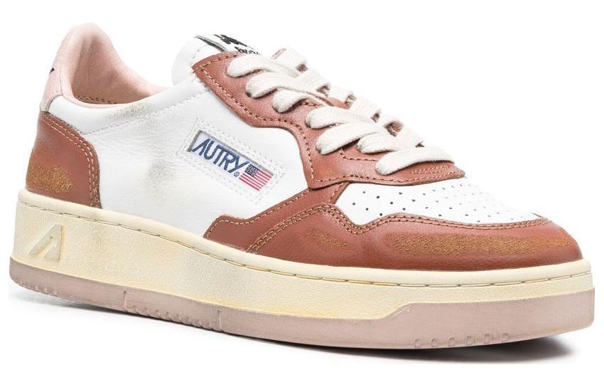 (W) AUTRY Medalist Low 'Distressed White Brown' 圖 2